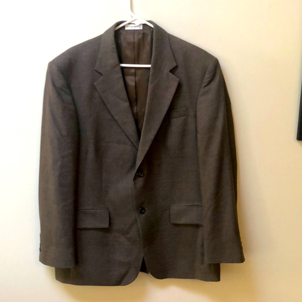 Mens Gray Geoffrey Beene Sport Coat